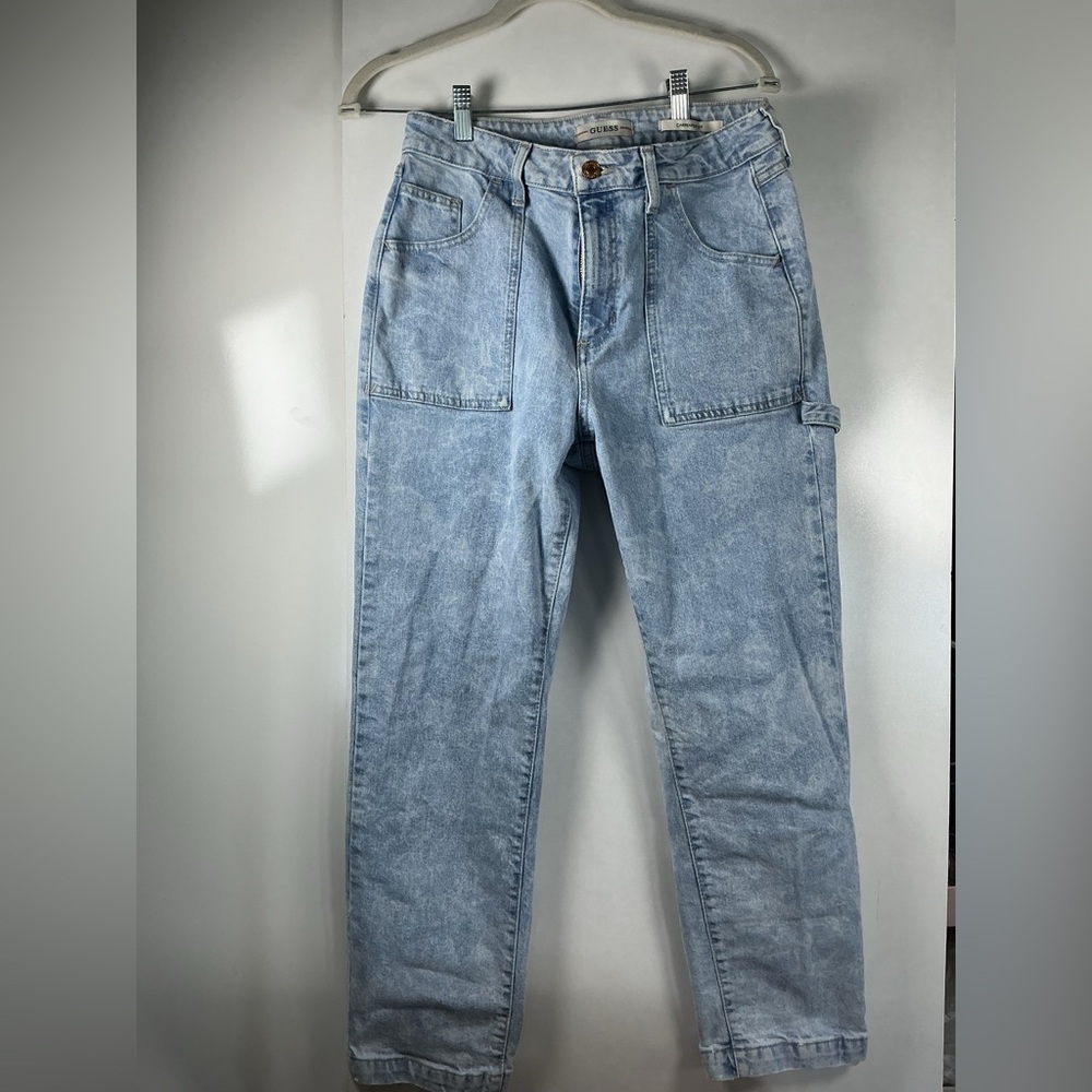Guess Light Blue Flare Women's Jeans - Picture 2 of 5